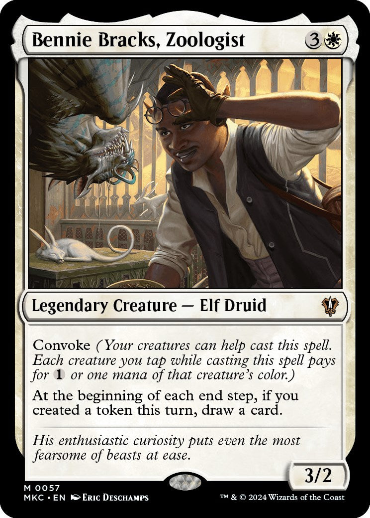 Bennie Bracks, Zoologist [Murders at Karlov Manor Commander] | Boutique FDB TCG