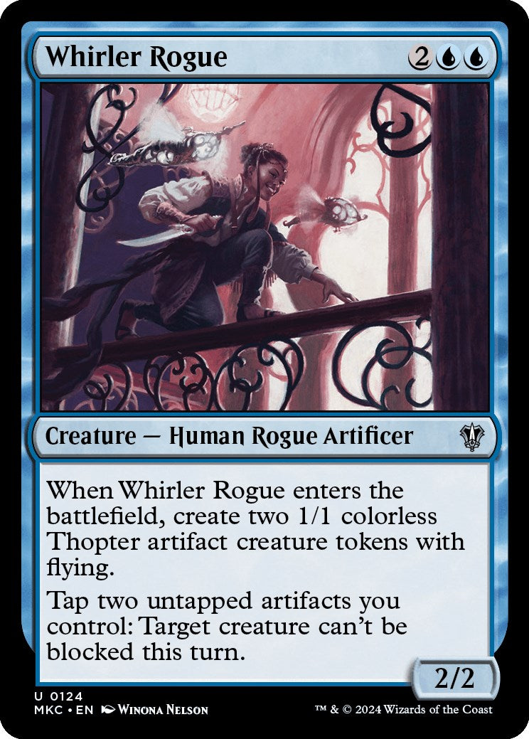 Whirler Rogue [Murders at Karlov Manor Commander] | Boutique FDB TCG