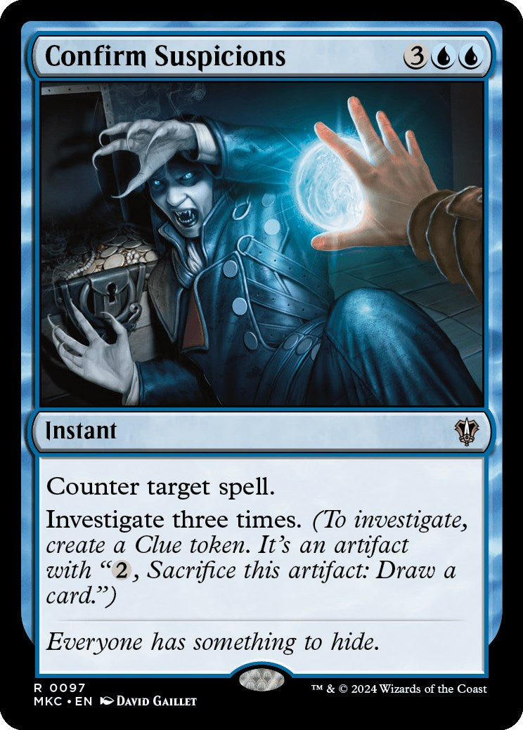 Confirm Suspicions [Murders at Karlov Manor Commander] | Boutique FDB TCG
