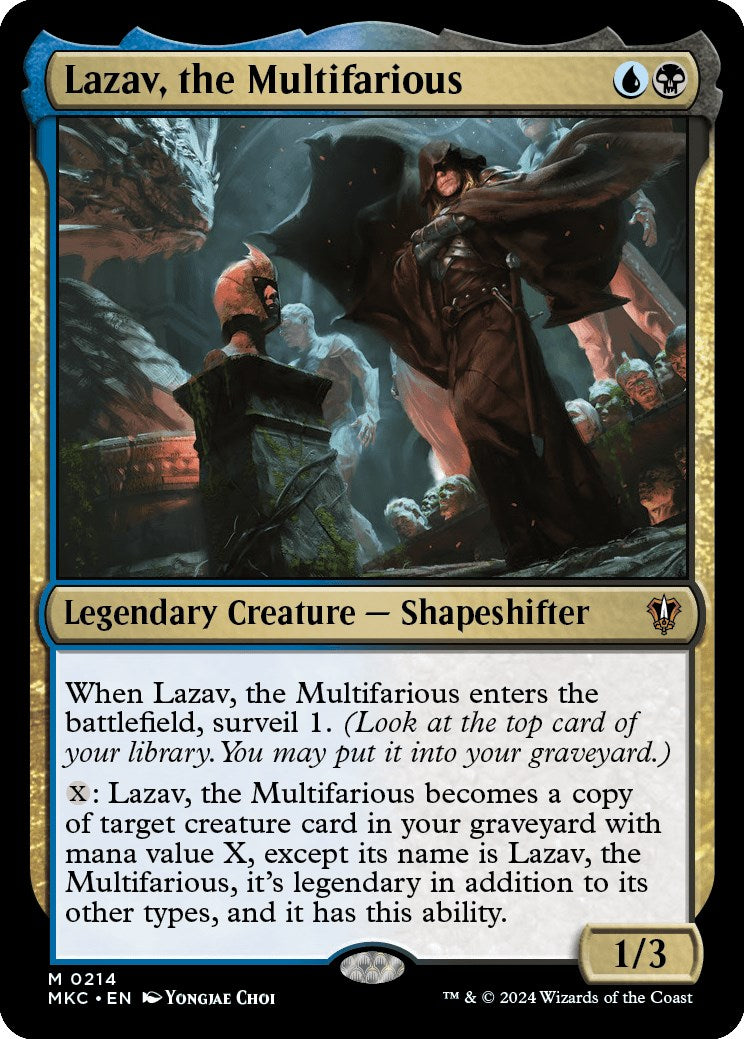 Lazav, the Multifarious [Murders at Karlov Manor Commander] | Boutique FDB TCG