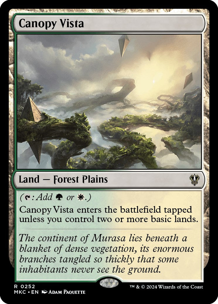 Canopy Vista [Murders at Karlov Manor Commander] | Boutique FDB TCG