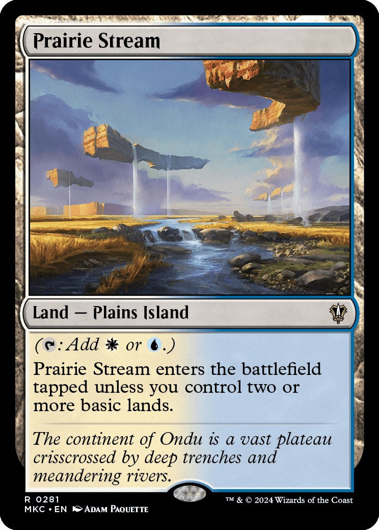 Prairie Stream [Murders at Karlov Manor Commander] | Boutique FDB TCG