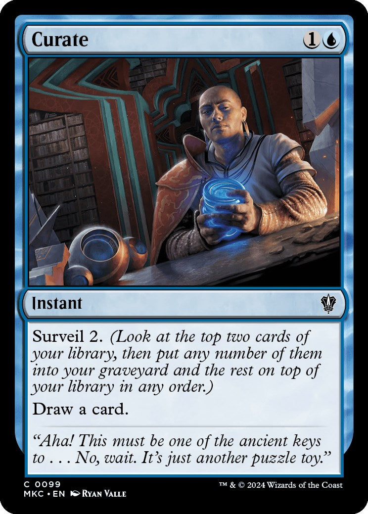 Curate [Murders at Karlov Manor Commander] | Boutique FDB TCG