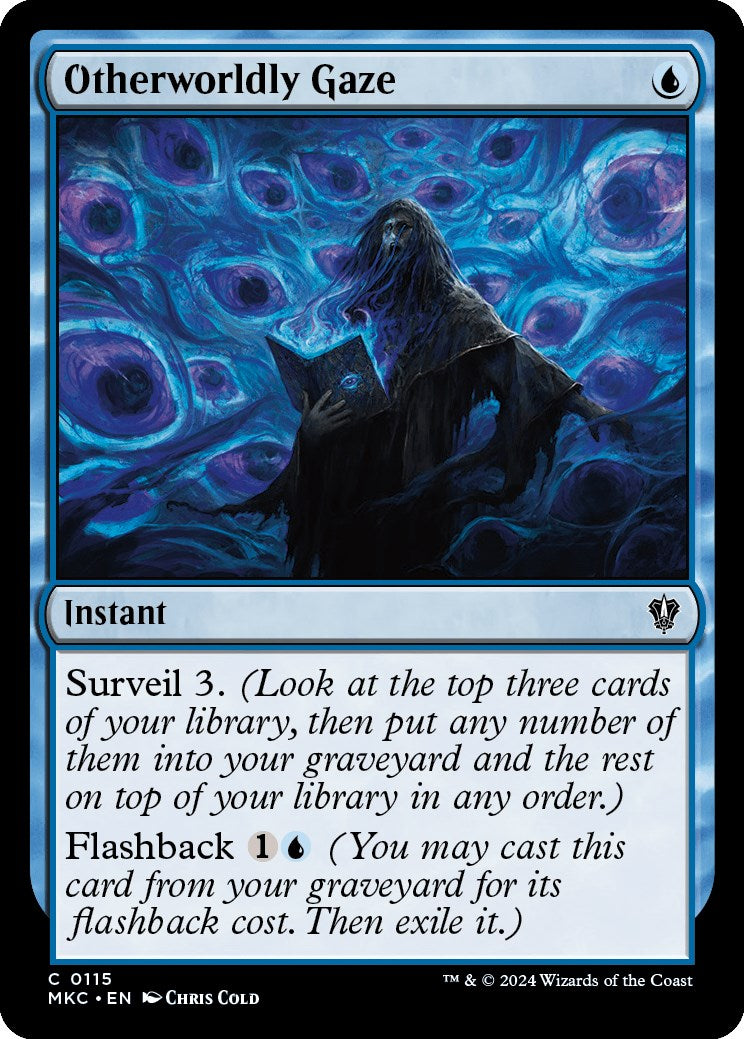Otherworldly Gaze [Murders at Karlov Manor Commander] | Boutique FDB TCG