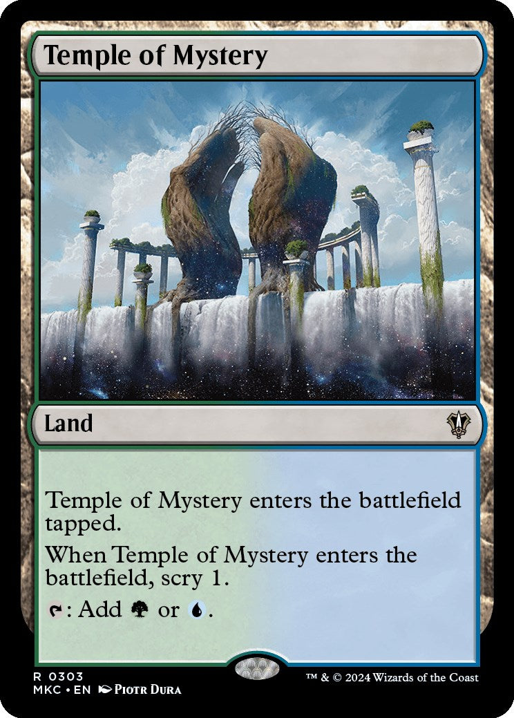 Temple of Mystery [Murders at Karlov Manor Commander] | Boutique FDB TCG