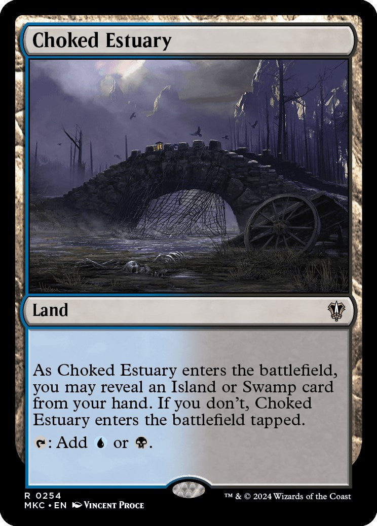 Choked Estuary [Murders at Karlov Manor Commander] | Boutique FDB TCG