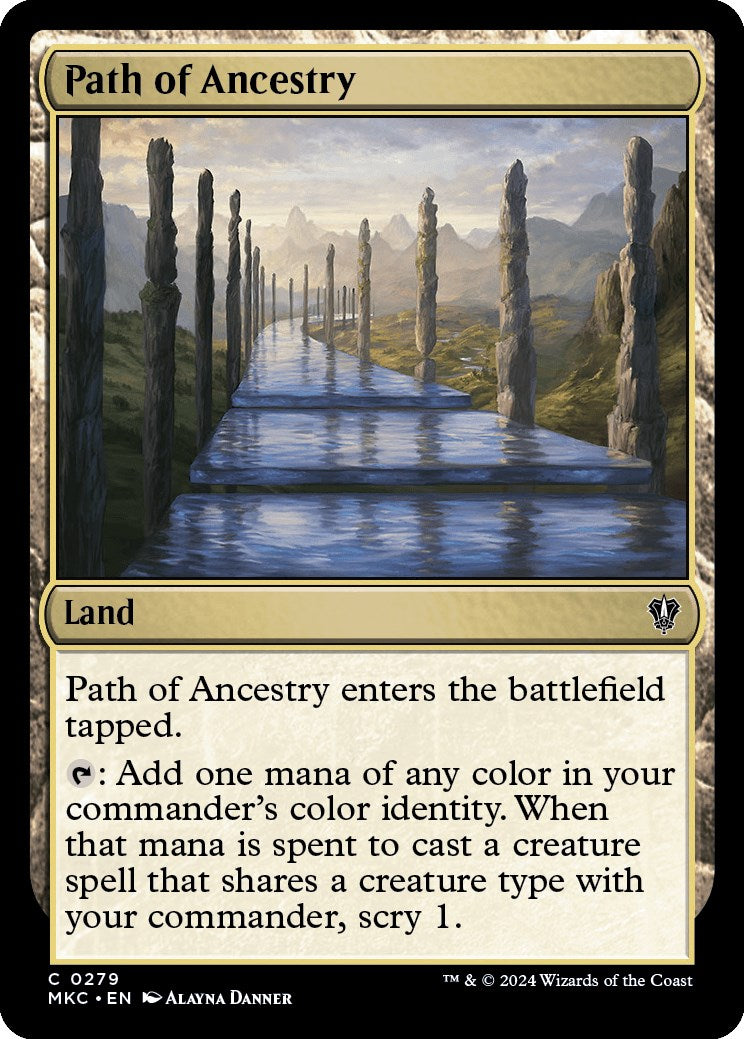 Path of Ancestry [Murders at Karlov Manor Commander] | Boutique FDB TCG