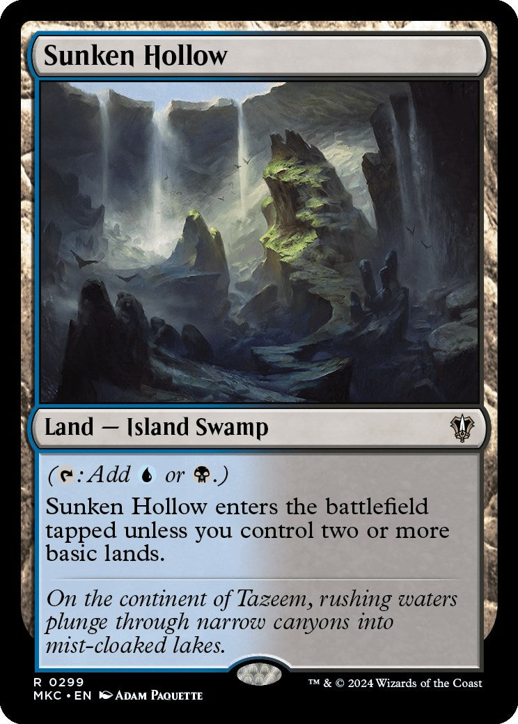 Sunken Hollow [Murders at Karlov Manor Commander] | Boutique FDB TCG