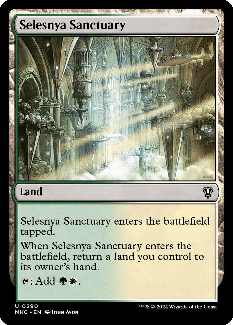 Selesnya Sanctuary [Murders at Karlov Manor Commander] | Boutique FDB TCG