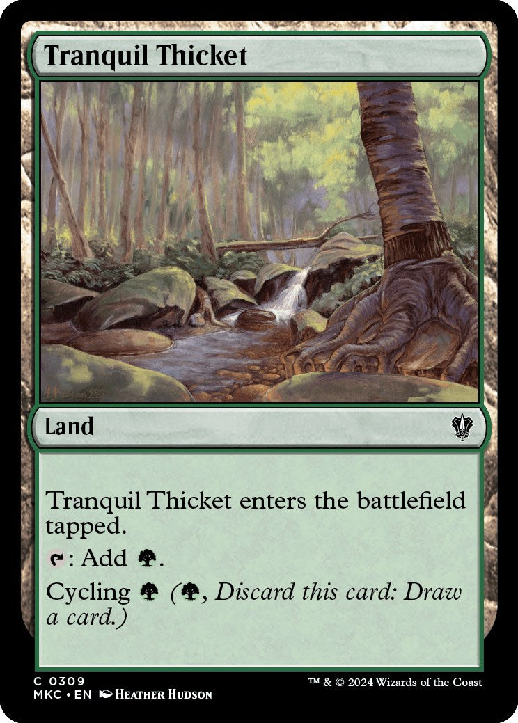 Tranquil Thicket [Murders at Karlov Manor Commander] | Boutique FDB TCG