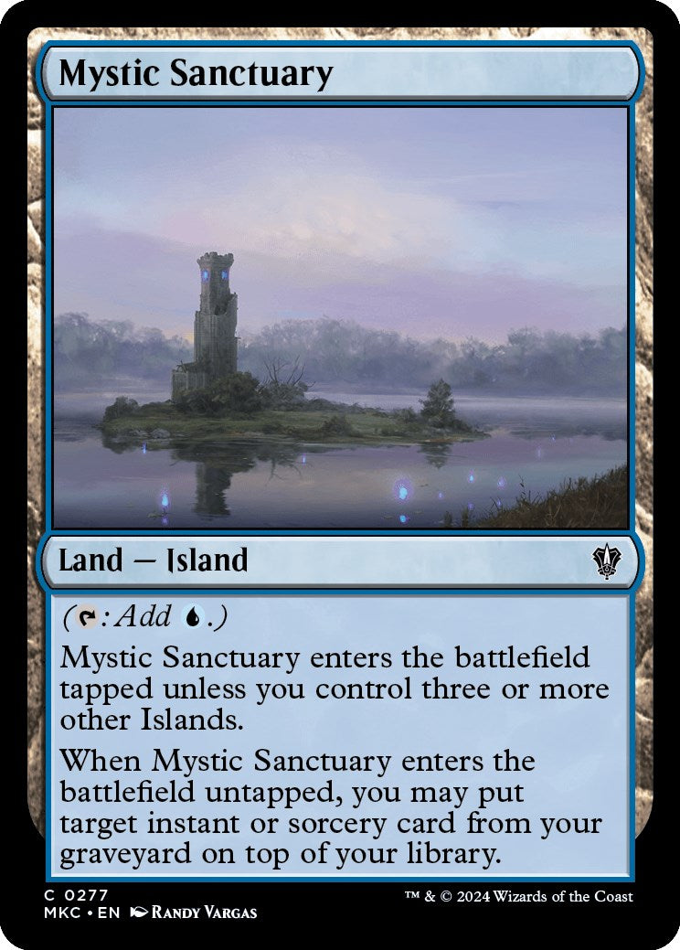 Mystic Sanctuary [Murders at Karlov Manor Commander] | Boutique FDB TCG