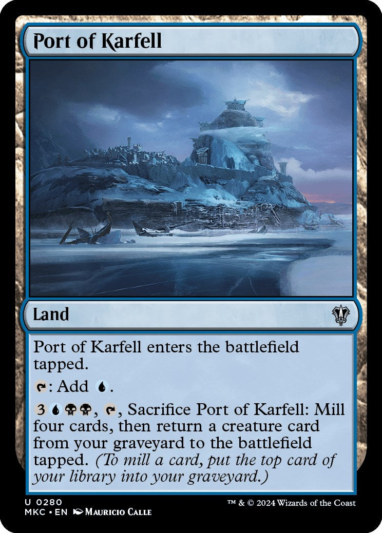 Port of Karfell [Murders at Karlov Manor Commander] | Boutique FDB TCG