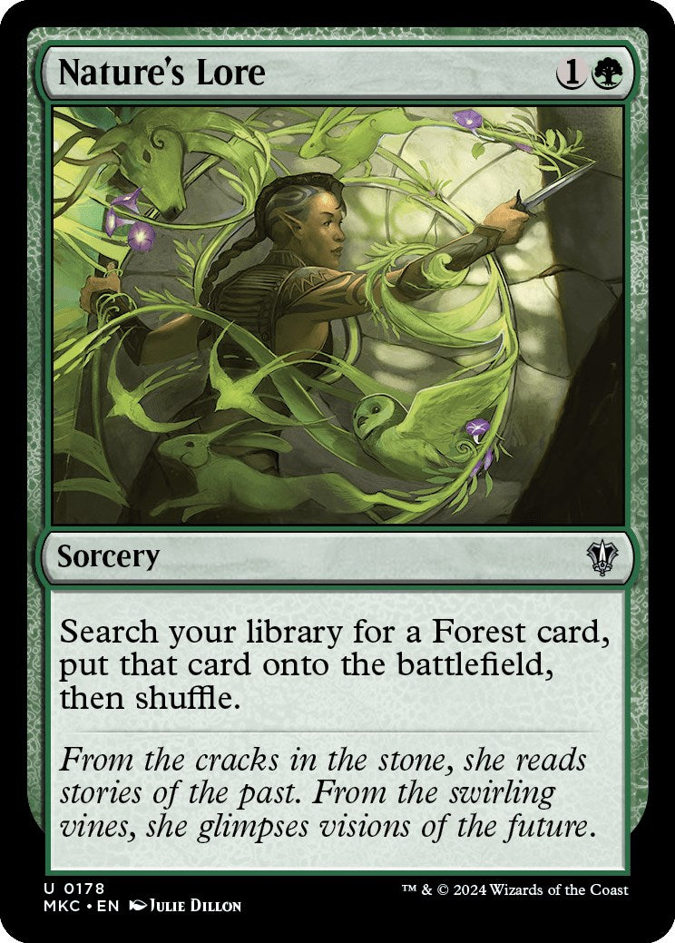Nature's Lore [Murders at Karlov Manor Commander] | Boutique FDB TCG