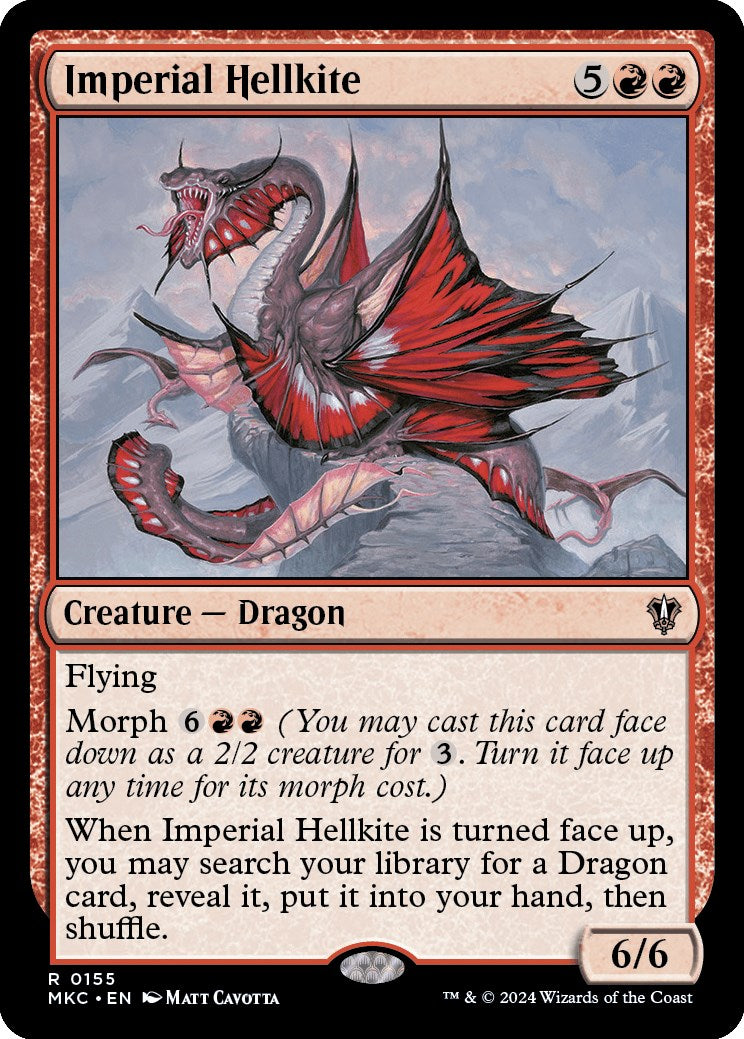 Imperial Hellkite [Murders at Karlov Manor Commander] | Boutique FDB TCG