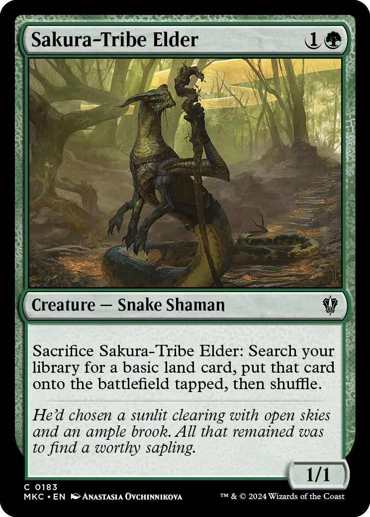 Sakura-Tribe Elder [Murders at Karlov Manor Commander] | Boutique FDB TCG