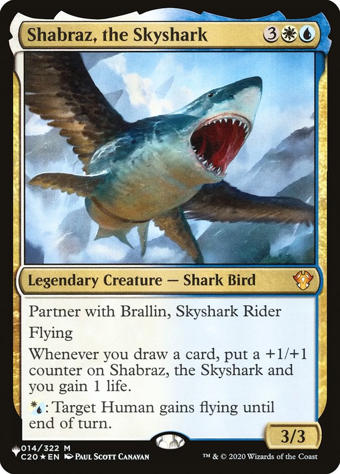 Shabraz, the Skyshark [The List] | Boutique FDB TCG