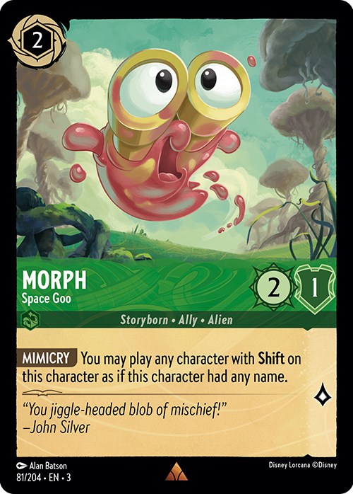 Morph - Space Goo (81/204) [Into the Inklands] | Boutique FDB TCG