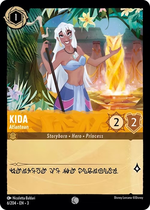 Kida - Atlantean (6/204) [Into the Inklands] | Boutique FDB TCG