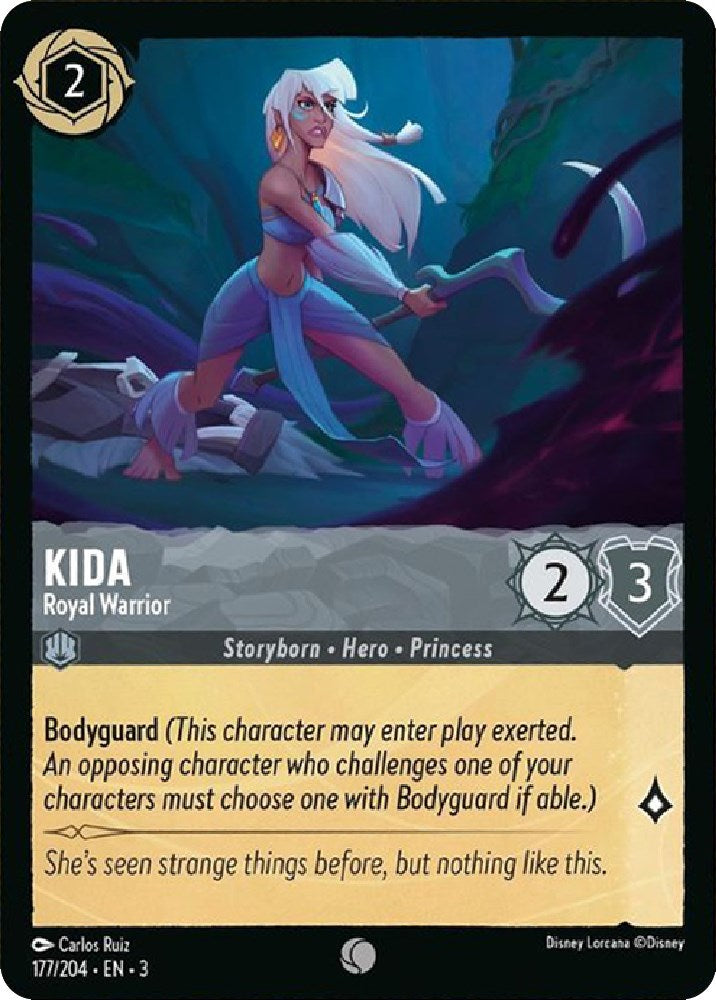 Kida - Royal Warrior (177/204) [Into the Inklands] | Boutique FDB TCG