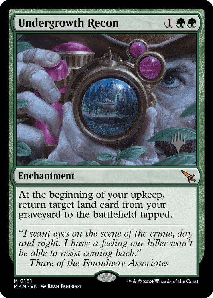 Undergrowth Recon (Promo Pack) [Murders at Karlov Manor Promos] | Boutique FDB TCG