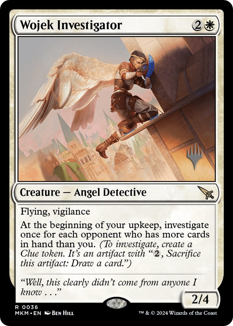 Wojek Investigator (Promo Pack) [Murders at Karlov Manor Promos] | Boutique FDB TCG