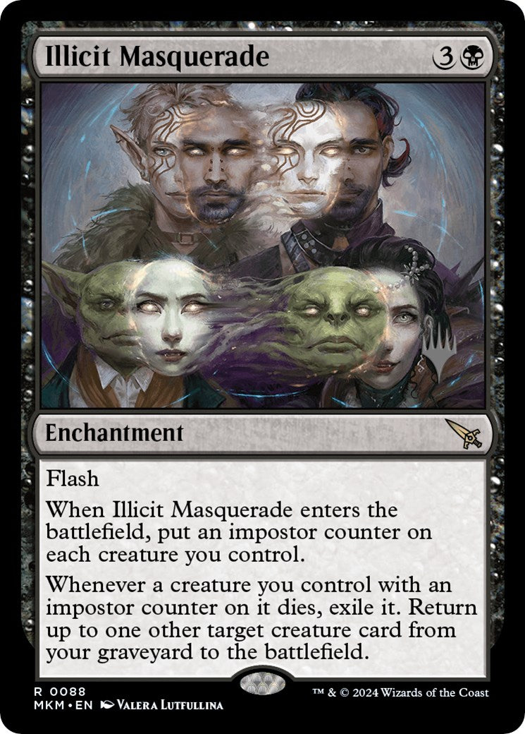 Illicit Masquerade (Promo Pack) [Murders at Karlov Manor Promos] | Boutique FDB TCG