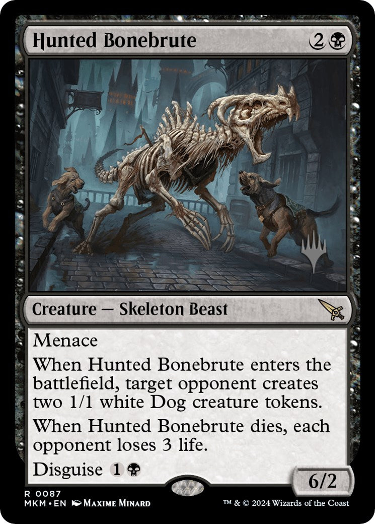 Hunted Bonebrute (Promo Pack) [Murders at Karlov Manor Promos] | Boutique FDB TCG