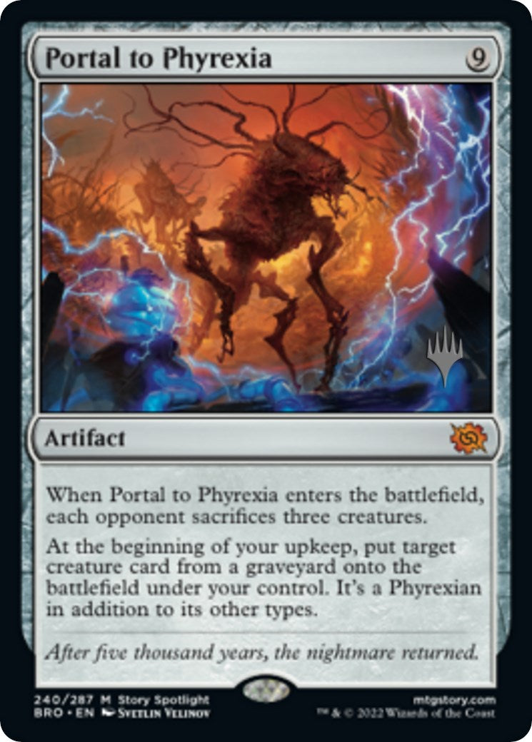 Portal to Phyrexia (Promo Pack) [The Brothers' War Promos] | Boutique FDB TCG