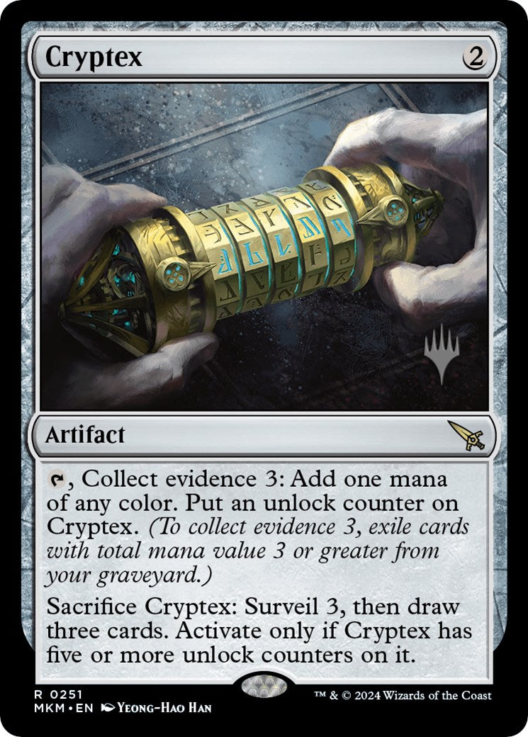 Cryptex (Promo Pack) [Murders at Karlov Manor Promos] | Boutique FDB TCG