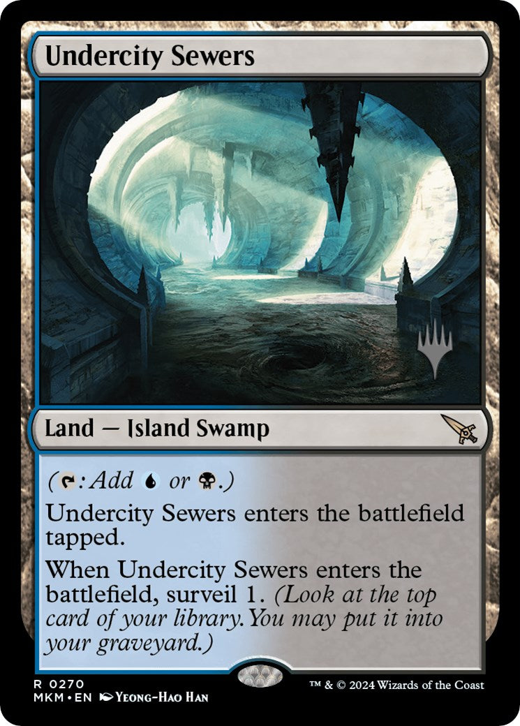 Undercity Sewers (Promo Pack) [Murders at Karlov Manor Promos] | Boutique FDB TCG
