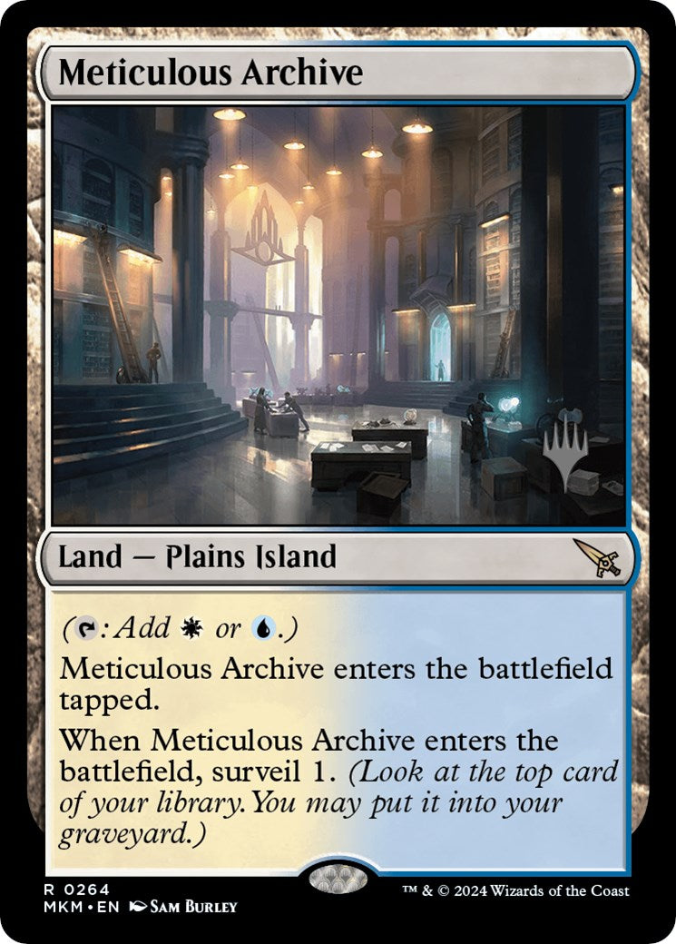 Meticulous Archive (Promo Pack) [Murders at Karlov Manor Promos] | Boutique FDB TCG