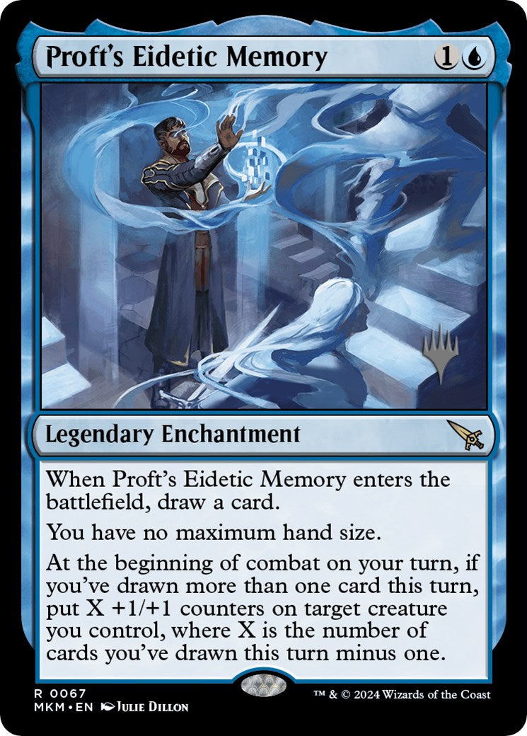 Proft's Eidetic Memory (Promo Pack) [Murders at Karlov Manor Promos] | Boutique FDB TCG