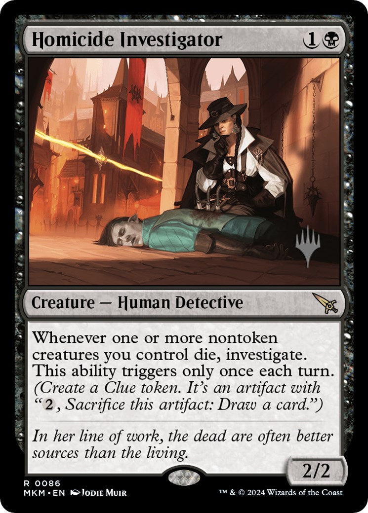 Homicide Investigator (Promo Pack) [Murders at Karlov Manor Promos] | Boutique FDB TCG