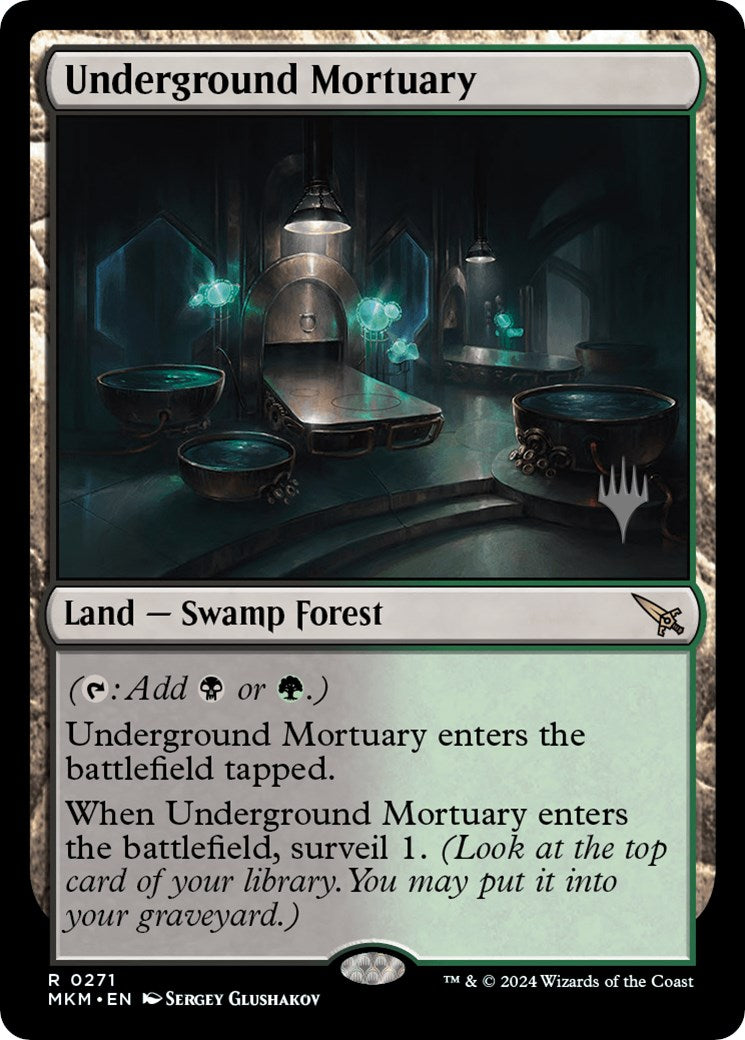 Underground Mortuary (Promo Pack) [Murders at Karlov Manor Promos] | Boutique FDB TCG