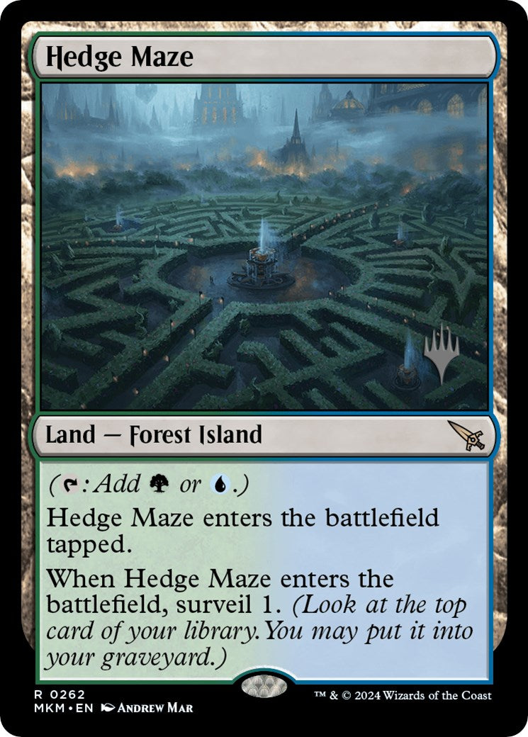 Hedge Maze (Promo Pack) [Murders at Karlov Manor Promos] | Boutique FDB TCG