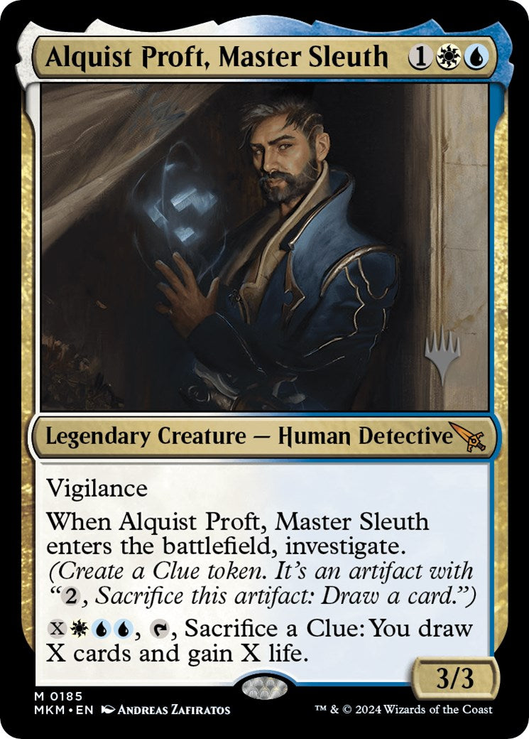 Alquist Proft, Master Sleuth (Promo Pack) [Murders at Karlov Manor Promos] | Boutique FDB TCG