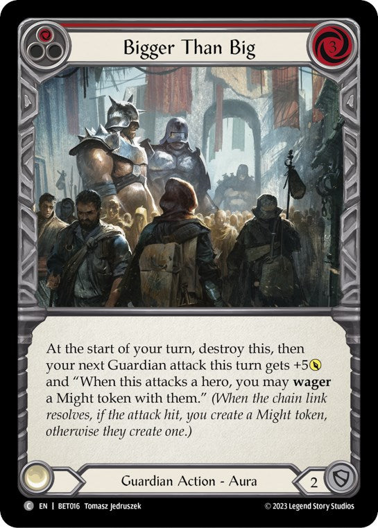 Bigger Than Big (Red) [BET016] (Heavy Hitters Betsy Blitz Deck) | Boutique FDB TCG