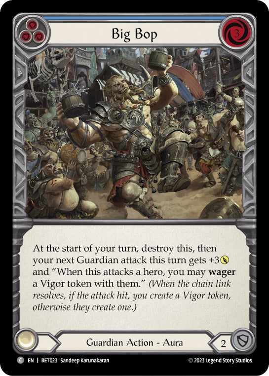 Big Bop (Blue) [BET023] (Heavy Hitters Betsy Blitz Deck) | Boutique FDB TCG
