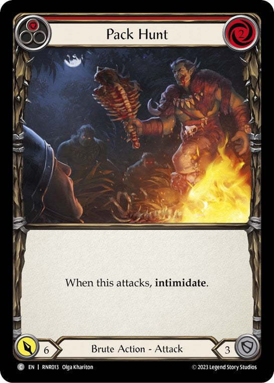 Pack Hunt (Red) [RNR013] (Rhinar Hero Deck) | Boutique FDB TCG