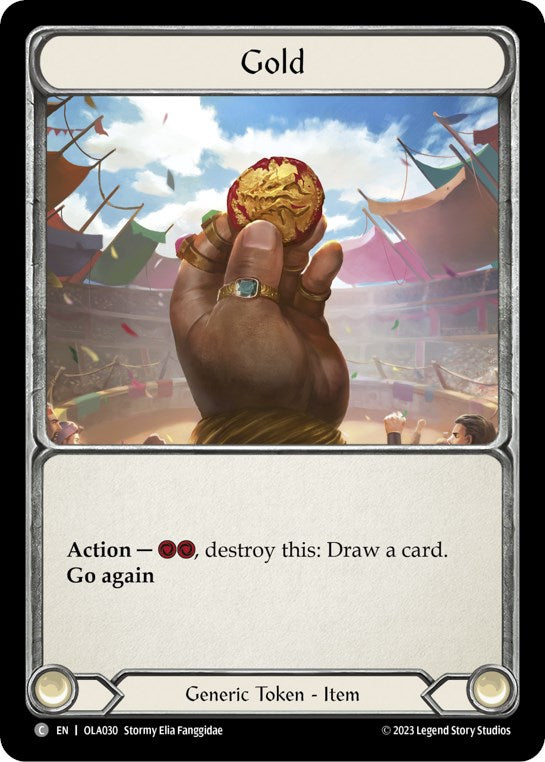 Gold [OLA030] (Heavy Hitters Olympia Blitz Deck) | Boutique FDB TCG