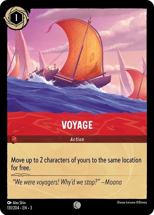 Voyage (131/204) [Into the Inklands] | Boutique FDB TCG