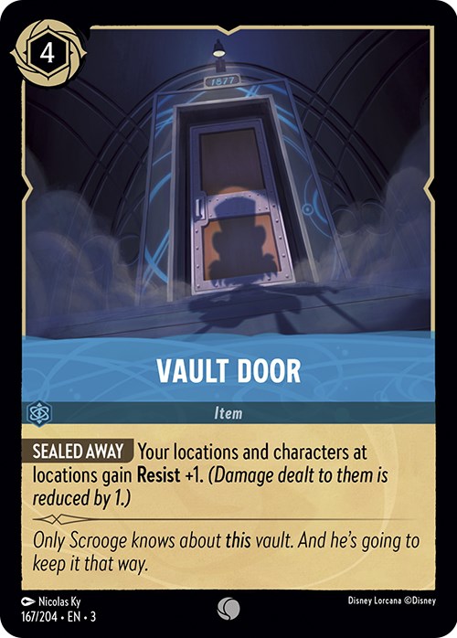 Vault Door (167/204) [Into the Inklands] | Boutique FDB TCG