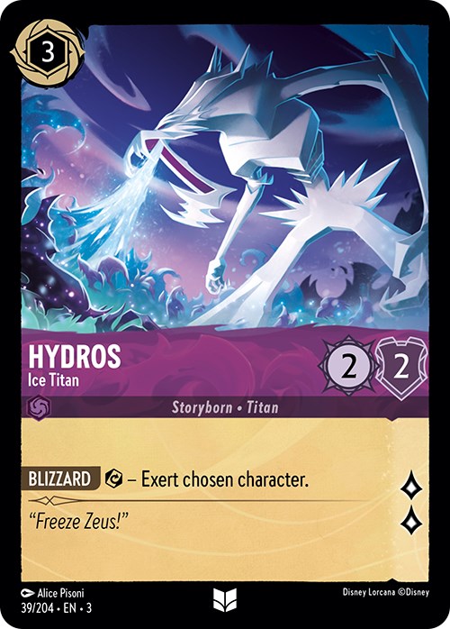 Hydros - Ice Titan (39/204) [Into the Inklands] | Boutique FDB TCG