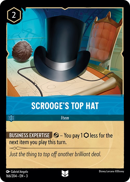 Scrooge's Top Hat (166/204) [Into the Inklands] | Boutique FDB TCG