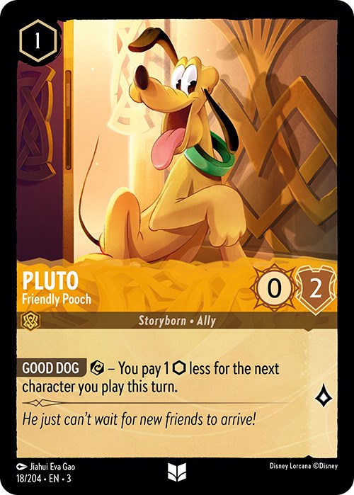 Pluto - Friendly Pooch (18/204) [Into the Inklands] | Boutique FDB TCG