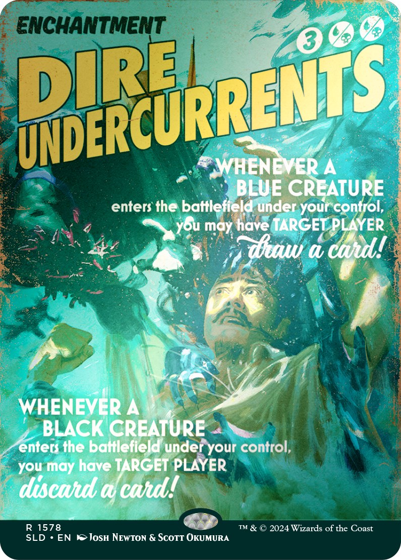 Dire Undercurrents (Rainbow Foil) [Secret Lair Drop Series] | Boutique FDB TCG