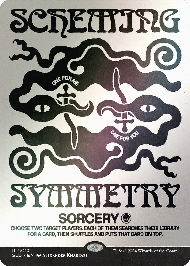 Scheming Symmetry (Rainbow Foil) [Secret Lair Drop Series] | Boutique FDB TCG