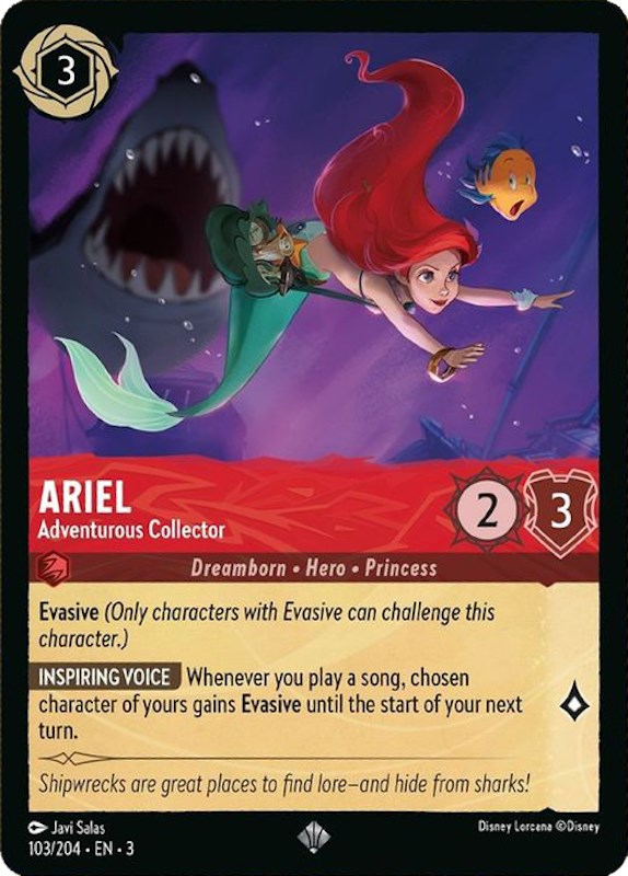 Ariel - Adventurous Collector (103/204) [Into the Inklands] | Boutique FDB TCG