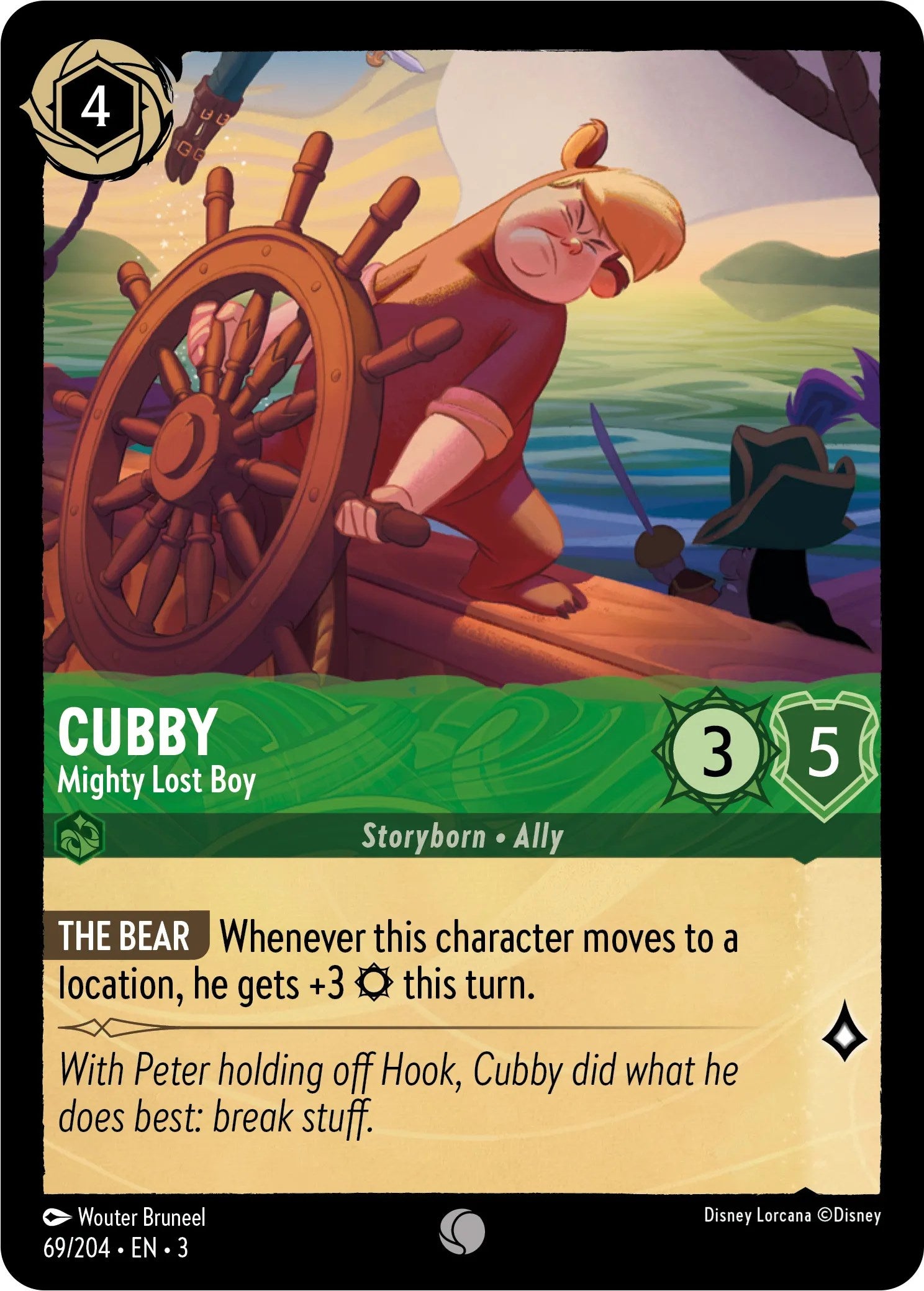 Cubby - Mighty Lost Boy (69/204) [Into the Inklands] | Boutique FDB TCG