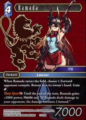 Ramada [Rebellion's Call] | Boutique FDB TCG